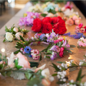 Flower crown workshop